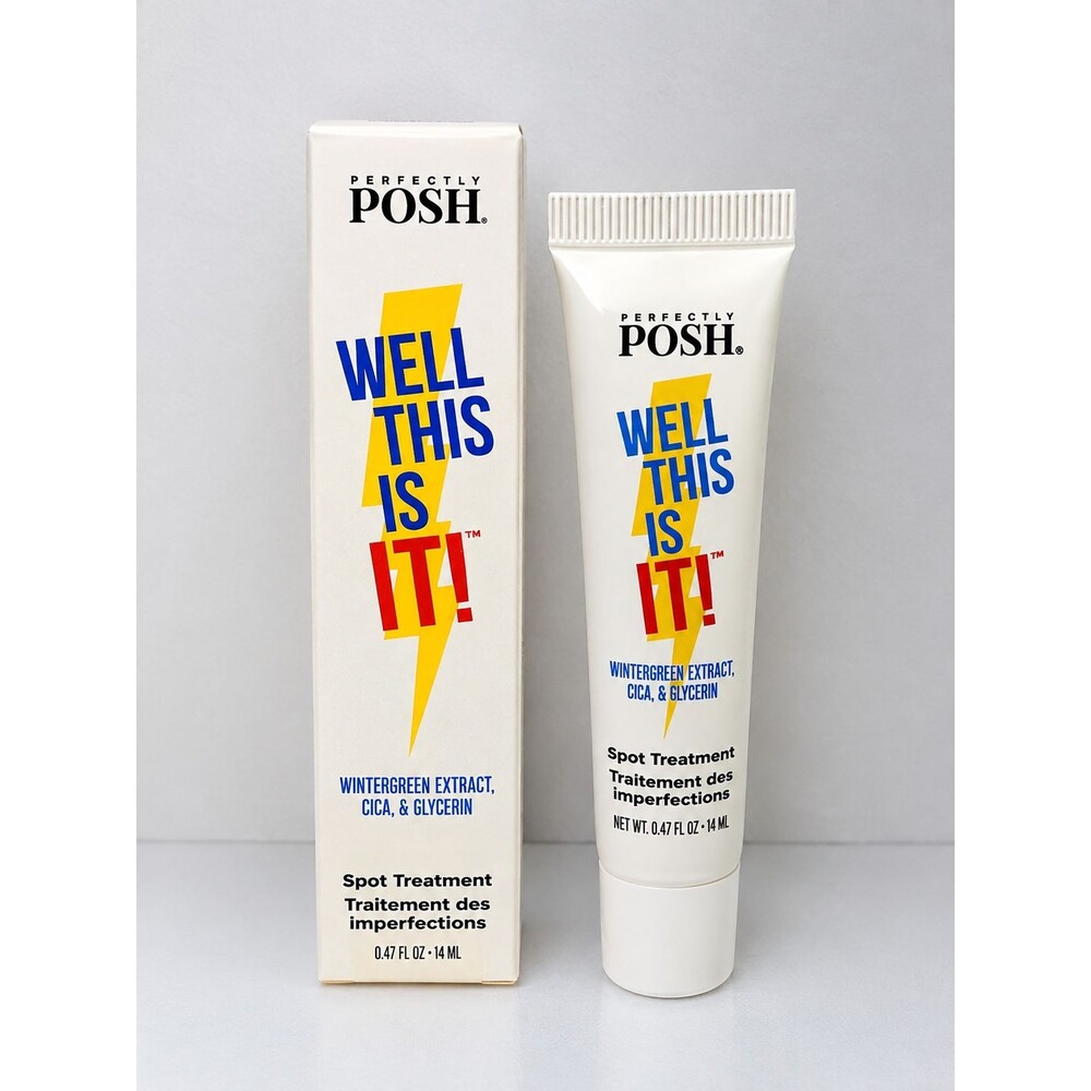 Perfectly Posh Well This Is It! Spot Treatment Wintergreen Cica Glycerin 0.47oz